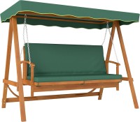 Фото - Садовая качель Outsunny 3 Seater 2-in-1 Wooden Garden Swing Seat Swing Chair 