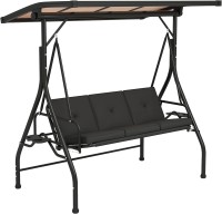 Фото - Садовая качель Outsunny 3 Seater Garden Swing Seat Bed with UPF30+ Adjustable Canopy