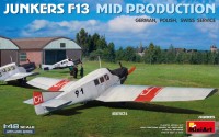 Фото - Сборная модель MiniArt Junkers F13 Mid Prod (1:48)