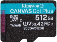 Фото - Карта памяти Kingston microSDXC Canvas Go! Plus Gen4 512 ГБ