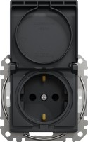 Фото - Розетка Schneider Sedna SDD214024 графит