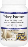 Фото - Протеин Natural Factors Whey Factors 0.9 кг