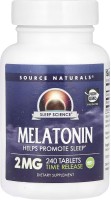 Фото - Аминокислоты Source Naturals Melatonin 2 mg 60 tab 