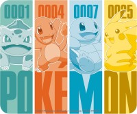 Фото - Коврик для мышки ABYstyle Pokemon - Kanto Starters 