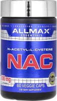 Фото - Аминокислоты ALLMAX NAC 600 mg 60 cap