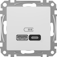 Фото - Розетка Schneider Sedna SDD111404 белый