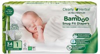 Фото - Подгузники Clearly Herbal Bamboo 1 / 34 pcs