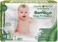 Фото - Подгузники Clearly Herbal Bamboo 3 / 28 pcs 