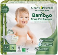 Фото - Подгузники Clearly Herbal Bamboo 5 / 22 pcs