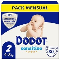 Фото - Подгузники Dodot Sensitive 2 / 80 pcs