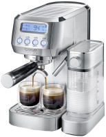 Фото - Кофеварка Caso Espresso Gourmet Latte нержавейка