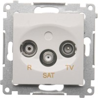 Фото - Розетка Simon 54 Series DASK.01/11 белый