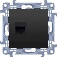 Фото - Розетка Simon 10 Series C51.01/49 черный