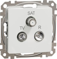 Фото - Розетка Schneider Sedna SDD111481 белый