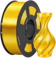 Фото - Пластик для 3D печати FIBER3D PLA+ Silk Light Gold 1kg 1 кг  золотистый