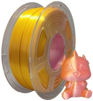 Фото - Пластик для 3D печати FIBER3D PLA+ Silk Pink Gold 1kg 1 кг  розовый