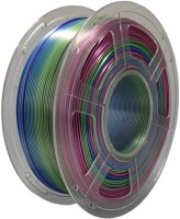 Фото - Пластик для 3D печати FIBER3D PLA+ Silk Rainbow 06 1kg 1 кг  разноцветный