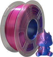 Фото - Пластик для 3D печати FIBER3D PLA+ Silk Red Blue 1kg 1 кг  красный