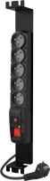 Фото - Сетевой фильтр / удлинитель HSK Acar F5 FA Rack 5m