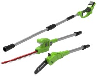 Фото - Кусторез Greenworks G24PSH 1303307