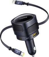 Фото - Зарядное устройство BASEUS Enjoyment Max Car Charger L+C 90W