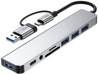 Фото - Картридер / USB-хаб Tech-Protect HB06 Hub