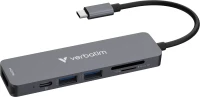 Фото - Картридер / USB-хаб Verbatim USB-C Essentials Multiport Hub 6 Ports