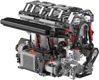 Фото - Конструктор Mould King L4 Gasoline Engine 10087