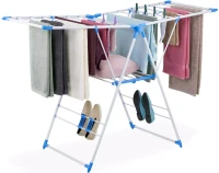 Фото - Сушилка для белья Relaxdays Clothes Horse with Shoe Holders