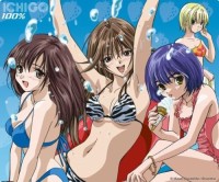 Фото - Коврик для мышки ABYstyle 100% Ichigo - Beach Girls