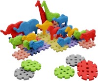 Фото - Конструктор Marioinex Mini Waffle Animals 907436