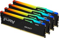 Фото - Оперативная память Kingston Fury Beast DDR5 RGB 2x64Gb KF556C40BBAK2-128