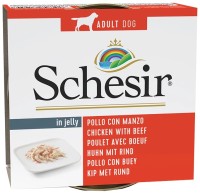 Фото - Корм для собак Schesir Adult Canned Chicken/Beef 150 g 1 шт