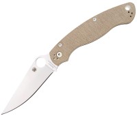Фото - Нож / мультитул Spyderco Military 2 Micarta CPM Cru-Wear