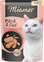 Фото - Корм для кошек Miamor Pate&Filet Salmon 85 g