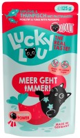 Фото - Корм для кошек Lucky Lifestage Adult Poultry/Tuna 125 g