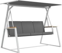 Фото - Садовая качель Outsunny 3-Person Patio Swing Chair, Outdoor Porch Swing with Adjustable Canopy & Removable Cushions for Garden