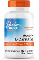 Фото - Сжигатель жира Doctors Best Acetyl-L-Carnitine 1000 mg 120 cap 120 шт