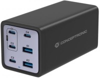 Фото - Зарядное устройство Conceptronic 200W 6-Port GaN USB PD Charger