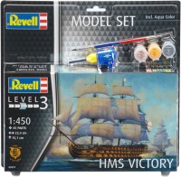 Фото - Сборная модель Revell Model Set HMS Victory (1:450)