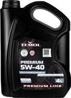 Фото - Моторное масло Temol Premium 5W-40 4 л