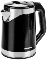 Фото - Электрочайник HOLMER HKS-302D 1500 Вт 1.8 л  черный