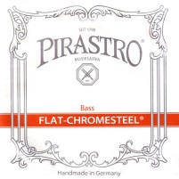 Фото - Струны Pirastro Flat Chromesteel 3/4 Double Bass Solo A1 String Ball End