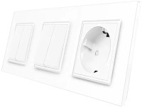Фото - Розетка Livolo VL-C7K2/K2/FCTC16A-6WP белый