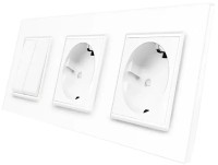 Фото - Розетка Livolo VL-C7C2EUK2-11 белый
