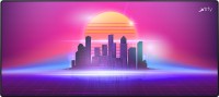 Фото - Коврик для мышки Xtrfy GP5 Retrowave XL