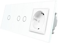 Фото - Розетка Livolo VL-C701Z/C702Z/C7C1EU-11 белый