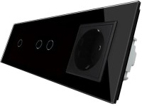 Фото - Розетка Livolo VL-C701Z/C702Z/C7C1EU-12 черный