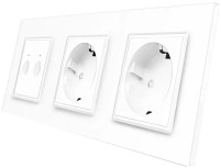 Фото - Розетка Livolo VL-C7FC2/FCTC16A/FCTC16A-6WP белый