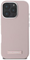 Фото - Чехол Karl Lagerfeld FW Metal Plate MagSafe for iPhone 16 Pro Max